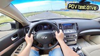 2012 Infiniti G25 222HP POV Test Drive