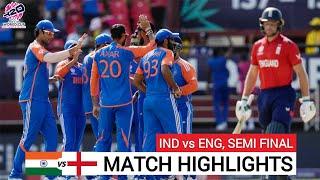 ICC T20 World Cup 2024  India vs England  Full Highlights 2024  IND VS ENG 2024 Highlights