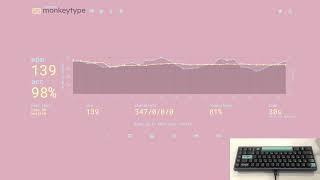 Gateron Box Ink Pink Switch Sound Test Lubed - ai03 Vega