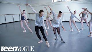 Laurie Hernandez Learns a Nutcracker Routine With the New York City Ballet  Teen Vogue