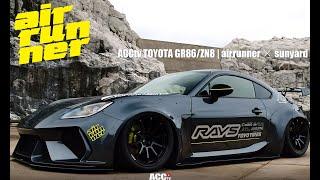 ACCtv TOYOTA GR86ZN8 ACCinc airrunner systems build by sunyard