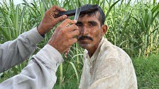 ASMR Fast Shaving is Barber Old ASMR Relaxing 