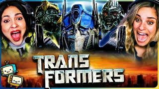 TRANSFORMERS 2007 Movie Reaction  First Time Watch  Shia LaBeouf  Megan Fox  Michael Bay