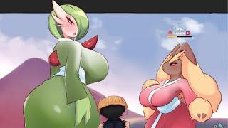 Gardevoir Sharing Her Trainer With Lopunny SaltyXodium comic