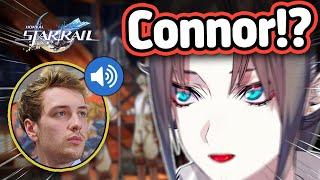 Mysta surprised by CdawgVA & Trash Taste bois in Honkai Star Rail