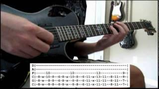 Seether - Desire For Need guitar cover WITH TABS