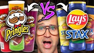 Pringles vs. Lays Stax Taste Test