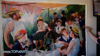 Luncheon of the Boating Party -  Renoir  Art Reproduction Oil Painting