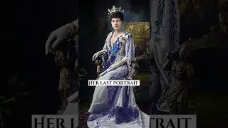 Queen Alexandras first Vs last portrait. #shorts