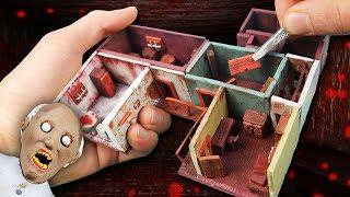 Making GRANNYS First Floor Miniature House in POLYMER CLAY