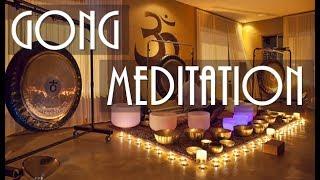 GONG Meditation NADA YOGA 1 hour Soundtherapy  Гонг медитация Нада Йога звуковая терапия