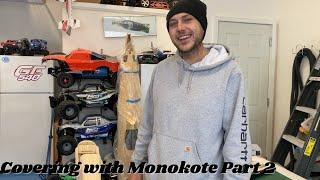 Covering with Monokote Part 2 Sealing Around Your Tail