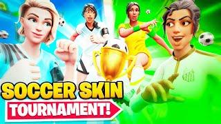 I Hosted a SOCCER SKIN Tournament for $100 in Fortnite... most toxic tournament