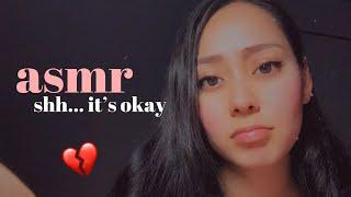 ASMR for those who are struggling...  calming you down comforting positive affirmations