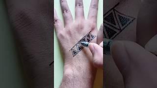 Tattoo designs armband  DIY tattoo pen #shorts #ytshorts #tattooartist #viral