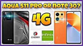 Infinix Note 30 4G vs Cherry Aqua S11 Pro  Specification  Comparison  Features  Price