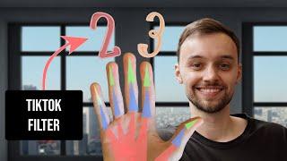 Create AR hand tracking TikTok filter Effect house tutorial