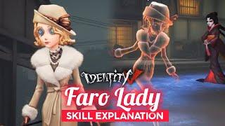 NEW SURVIVOR FARO LADY GAMEPLAY PREVIEW & SKILL EXPLANATION see pinned comment Identity V