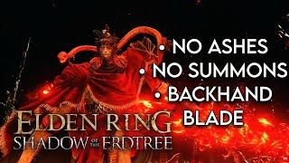 Elden Ring DLC - MESSMER Boss Fight Backhand Blade Bleed