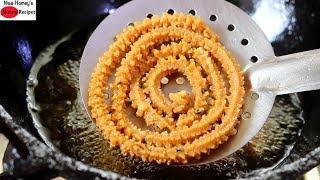 Wheat Flour Chakli Recipe Atta Murukku Recipe  Healthy Diwali Snacks Recipes  Skinny Recipess