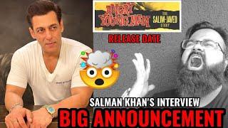 SALMAN KHANS BIG ANNOUNCEMENT ANGRY YOUNG MEN  THE SALIM JAVED STORY