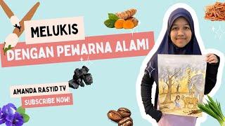 Melukis Menggunakan Bahan Pewarna Alami  Cara membuat cat pewarna dari bahan alami