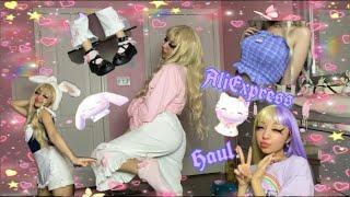 kawaii AliExpress haul  + 2 wigs