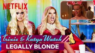Drag Queens Trixie Mattel & Katya React to Legally Blonde  I Like to Watch  Netflix