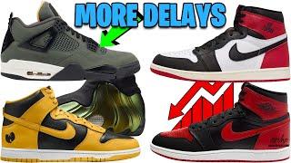 MORE DELAYS UNDEFEATED JORDAN 4 AJ 1 BLACK TOE REIMAGINED + JB CUTTING BACK ON AJ1 RELEASES + MORE