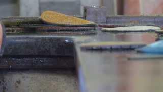 Profiling & Polishing An Inside Corner On A Granite Countertop