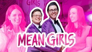 I went to the opening night of MEAN GIRLS  backstage interviews with the cast and creatives