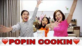 REVIEW POPIN COOKIN Colins làm kẹo táo kẹo socola chuối và Soda Bồn Vệ Sinh- SONG THƯ CHANNEL