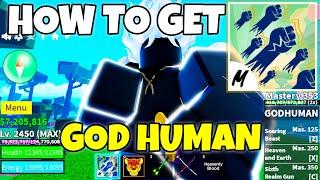 How to get God Human Fighting Style *Easy Guide* in Blox Fruits