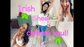 Irish Sheer Clothing