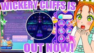 WICKERY CLIFFS IS OUT NOW YES REALLY Royalloween IS HERE  Royale High Halloween Update 2023