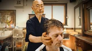  Haircut Hair Wash & Head Massage Relaxing Japanese Barber Artistry In 1920s Yamaguchi Barbershop