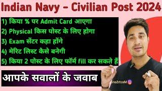 Indian Navy Tradesman Mate Recruitment 2024 syllabus Indian Navy Civilian Recruitment 2024 Syllabus