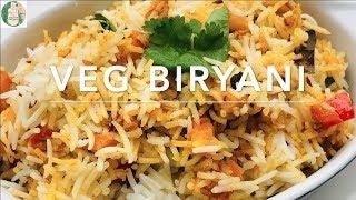 Veg Biryani recipe  No Onion No Garlic - Perfect Veg Biryani  Vegetable Biryani - Sattvik Kitchen