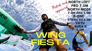 We are testing a lot of wings today. Pura Vida wing festival How To Wing Foil series.