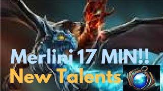 Merlini Jakiro Liquid Fire Melts Buildings New Talents 7K MMR Dota 2