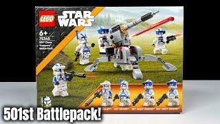 4 Clone Trooper für 20€ lohnt sich das?  LEGO Star Wars 501st Battlepack Review  Set 75345