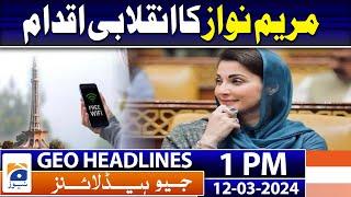 Geo Headlines Today 1 PM  Nine die as three-storey building collapses in Multan  12th March 2024