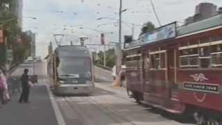 Eurotram from Portugal in Melbourne