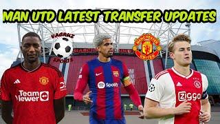 Manchester United latest transfer news ️ Ronald Araujo Serhou Guirassy Matthijs De Ligt Olise