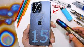 Be gentle with Apples new Titanium iPhone 15 Pro Max ... Yikes