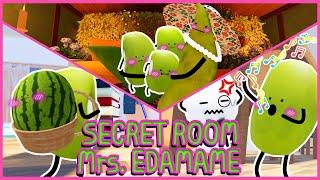 How to find secrets in Mrs.Edamame room and secrets in the bathroom  ROBLOX Secret Staycation 