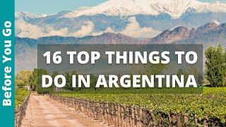 16 BEST Things To Do In ARGENTINA  PLACES to VISIT  Argentina BUCKET List