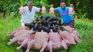 Eggplant Chicken Recipe  Chicken & Eggplant mixed Recipe  Eggplant Curry  Grandpa Kitchen