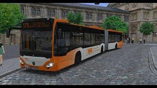 OMSI 2. Map Ruhrau Route 179 Mercedes-Benz Citaro G C2