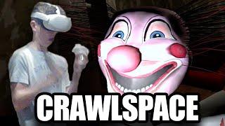 I Beat The Scariest VR Game  Crawlspace VR